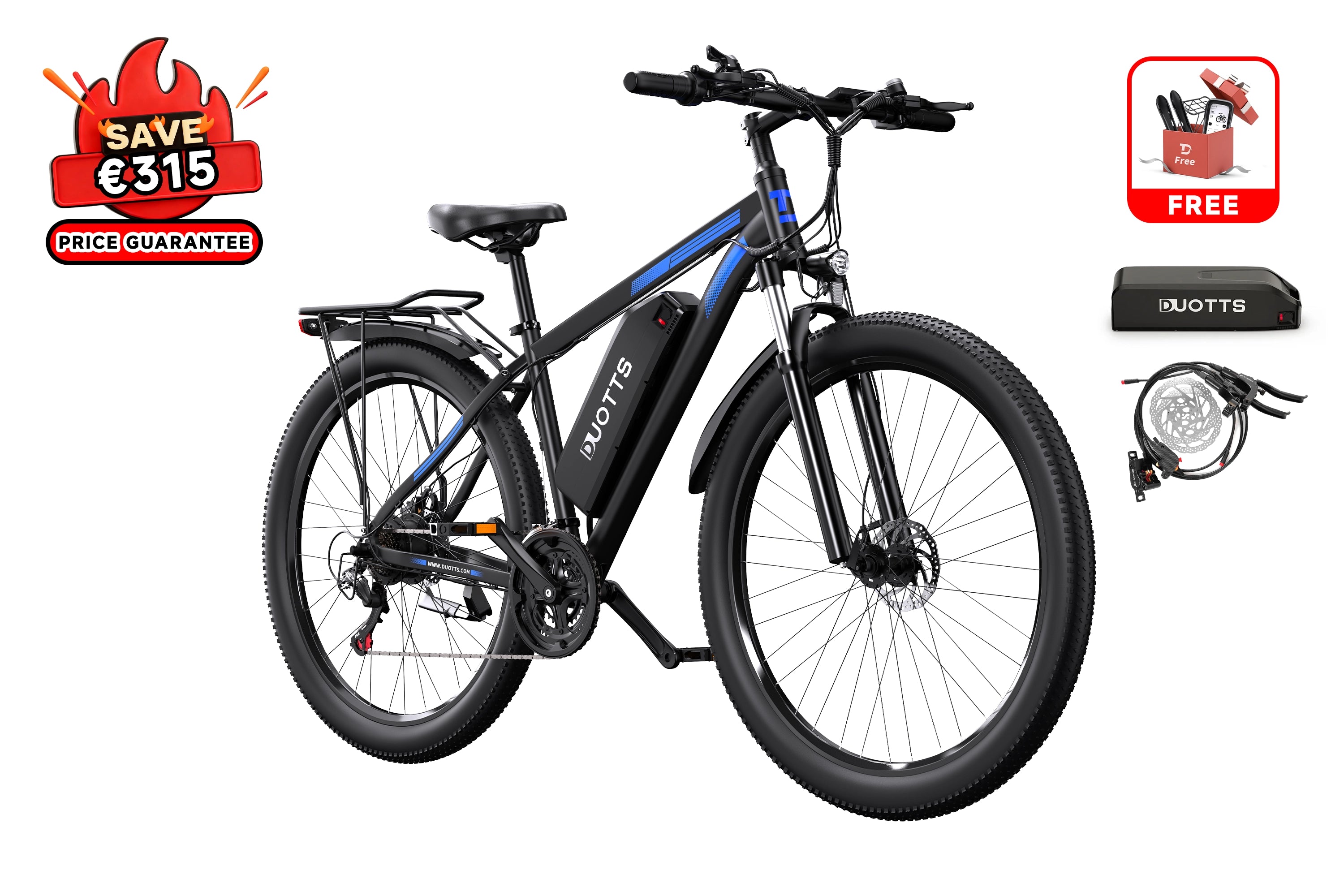 DUOTTS C29 Electric Bike Ship to UK