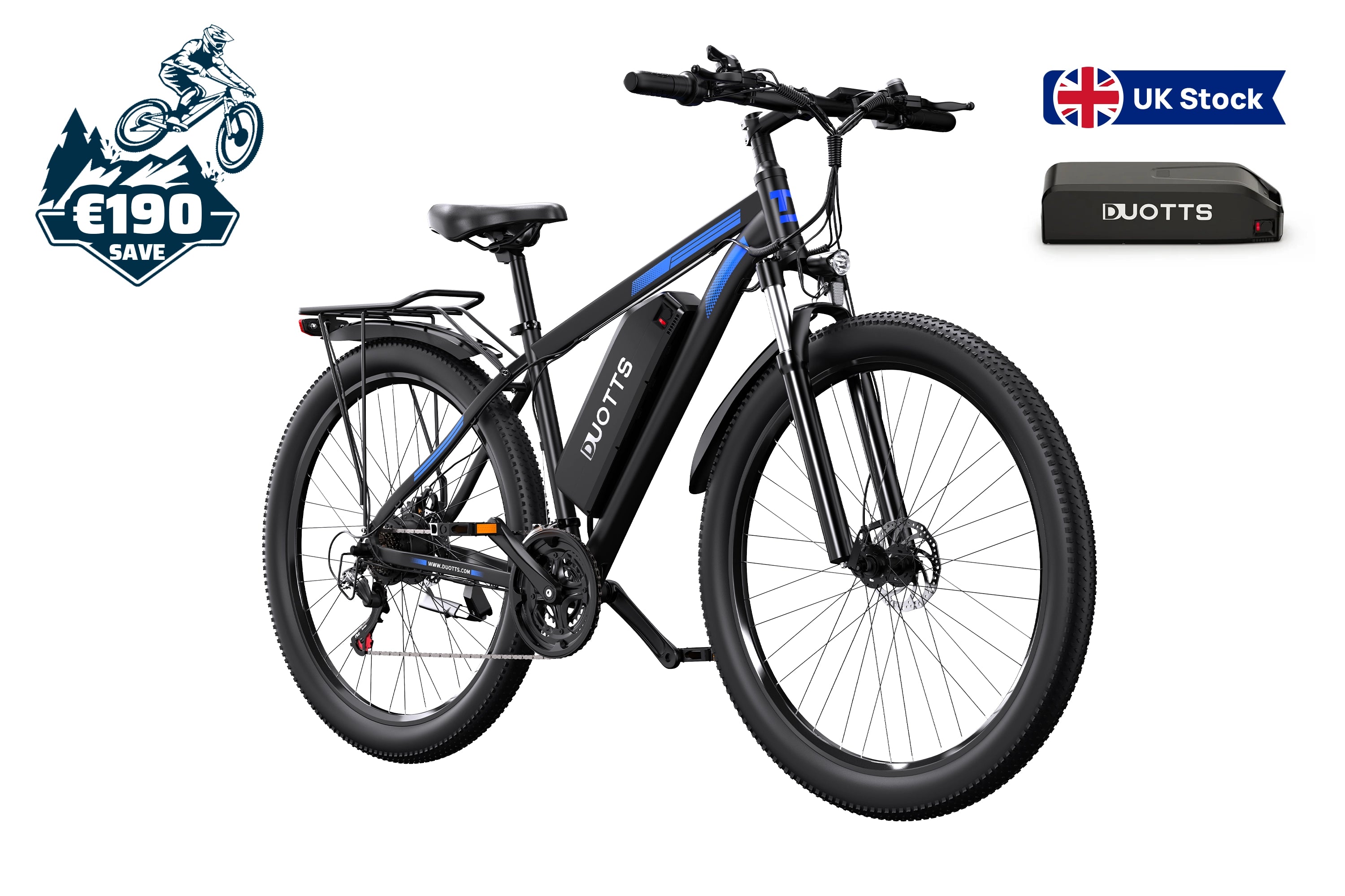 DUOTTS C29 Electric Bike Ship to UK