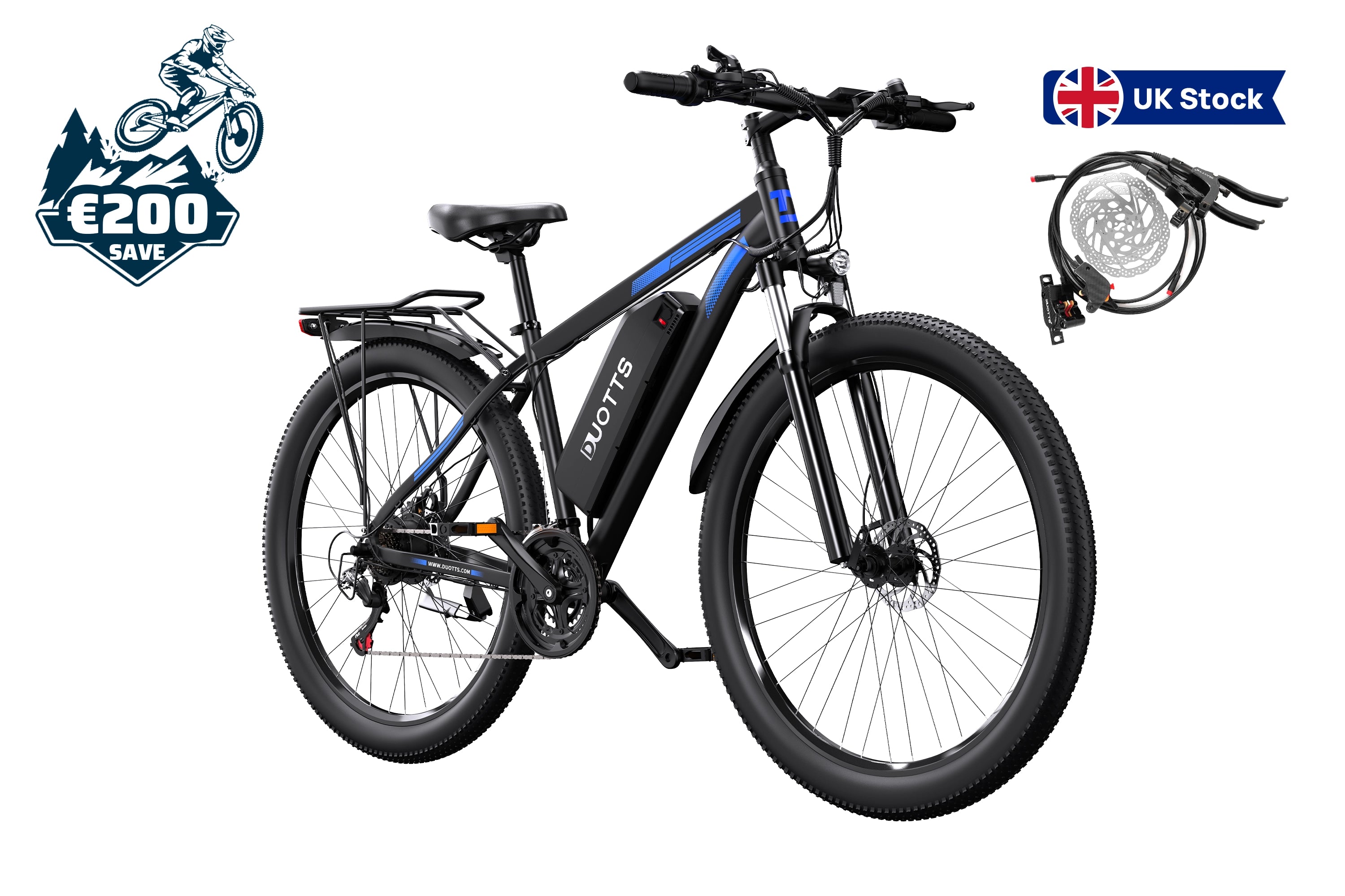 DUOTTS C29 Electric Bike Ship to UK
