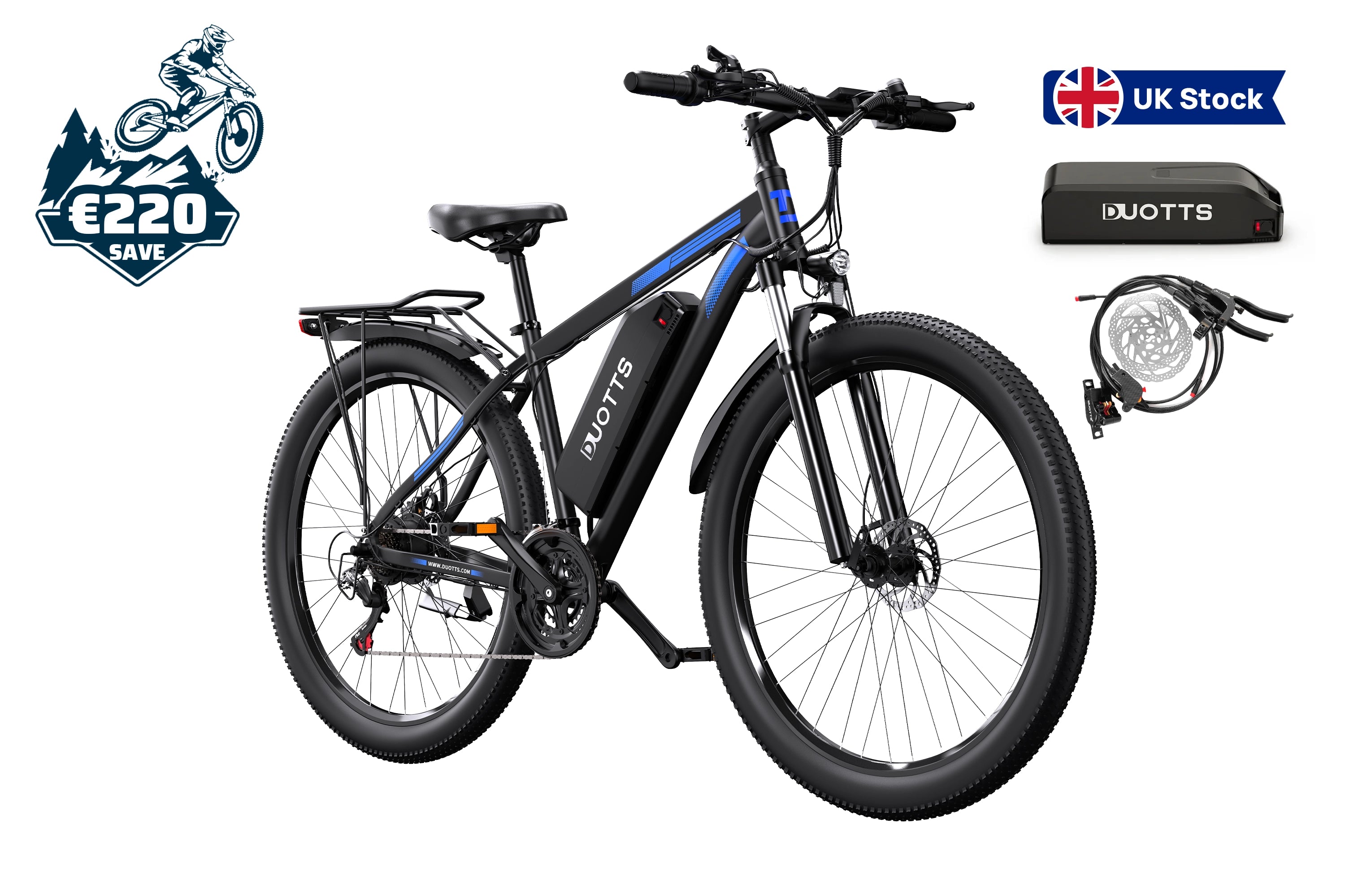 DUOTTS C29 Electric Bike Ship to UK