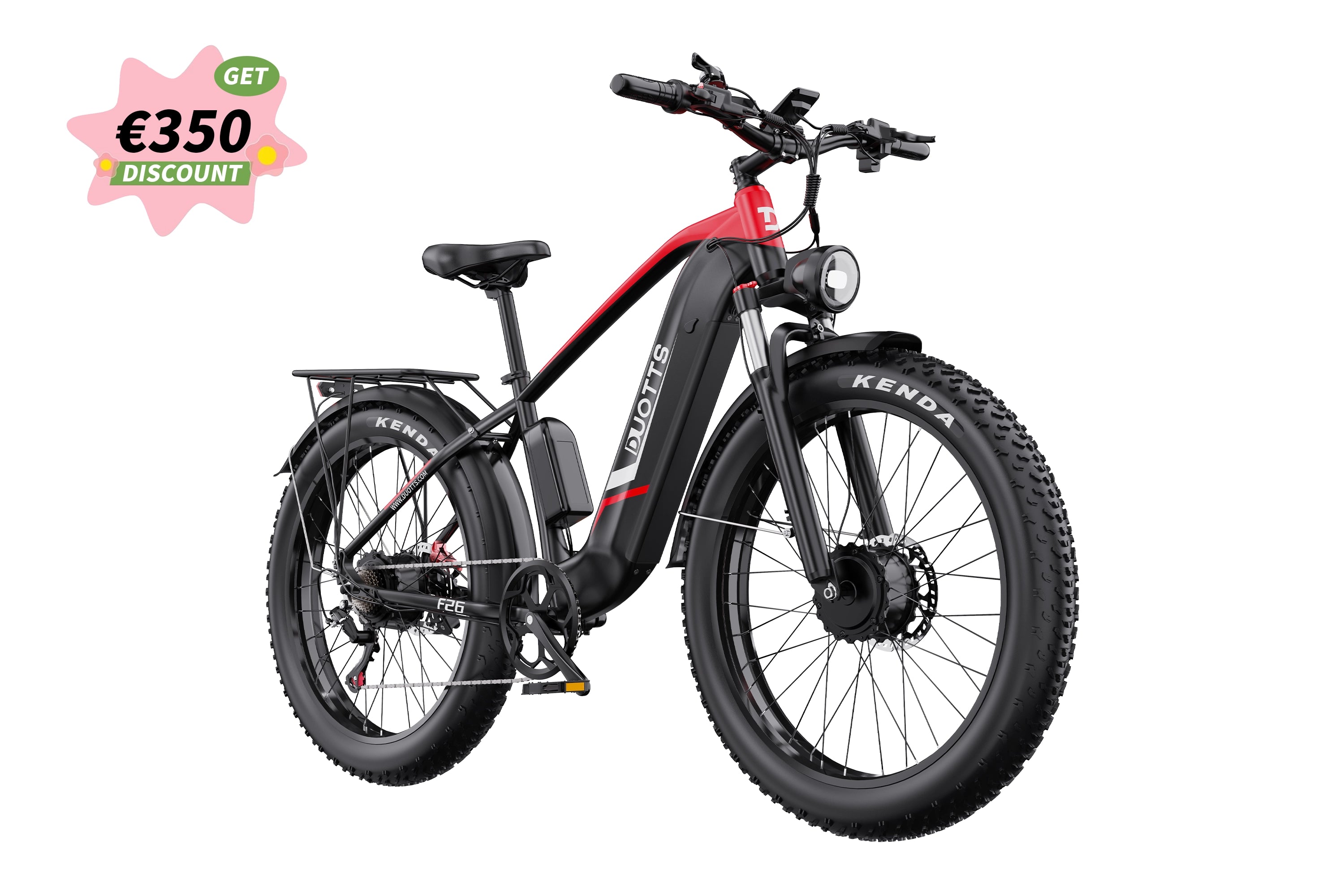 Rower elektryczny Duotts ​​F26